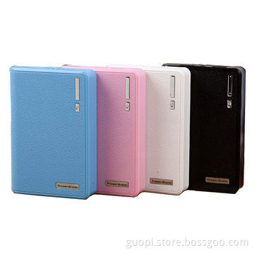 Double USB output power bank with large capacity